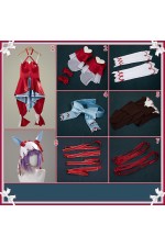 2XXT Cosplay Uma Musume Pretty Derby Still in Love Scarlet Vow Raiment Race Outfit Cosplay Costume